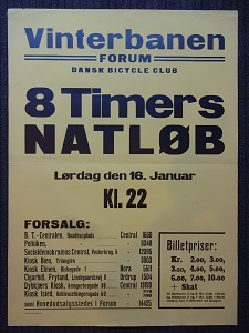 VINTERBANEN FORUM - DANSK BICYCLE CLUB - 8 TIMERS NATLØB - LØR